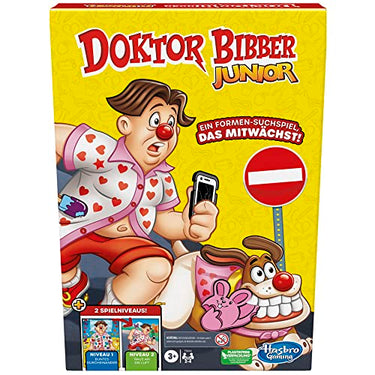 Doktor Bibber Junior Brettspiel für Vorschüler und Kinder, Doktor Bibber Spiel für jüngere Kinder, Formen-Suchspiel im Sale